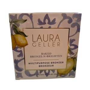 Laura Geller Baked Bronze-N-Brighten Bronzer with Lemon Design